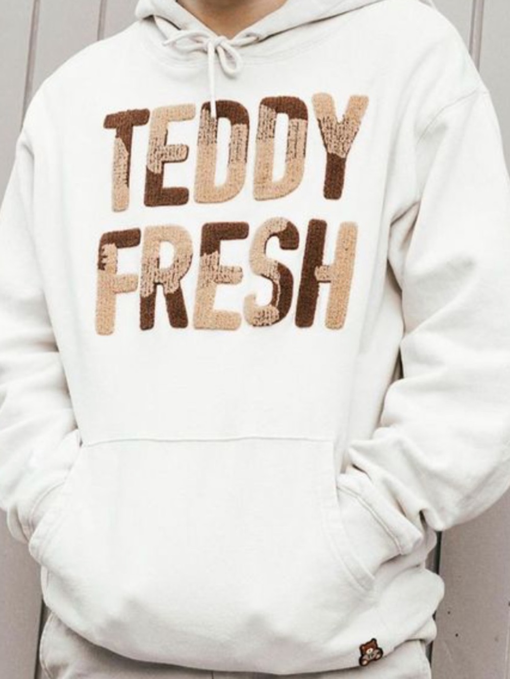 Teddy Fresh Chenille Logo Hoodie